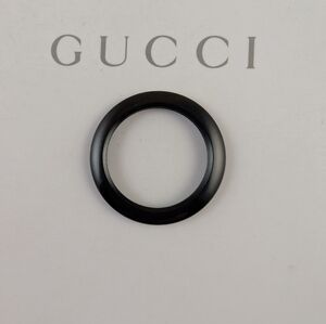 GUCCI WATCH BLACK METALLIC BEZEL FOR THE 1100/ 1200 PREOWNED